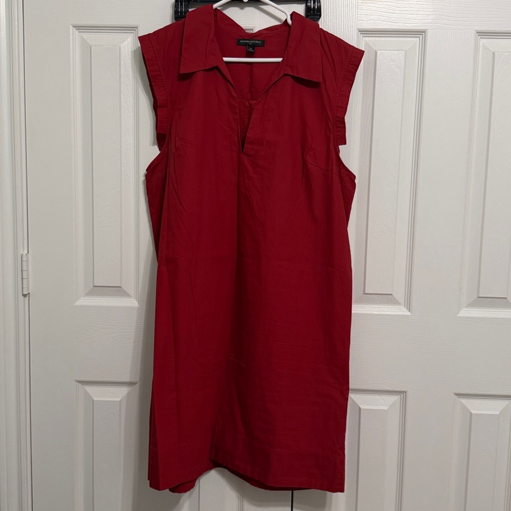 Banana Republic Vibrant Red Top